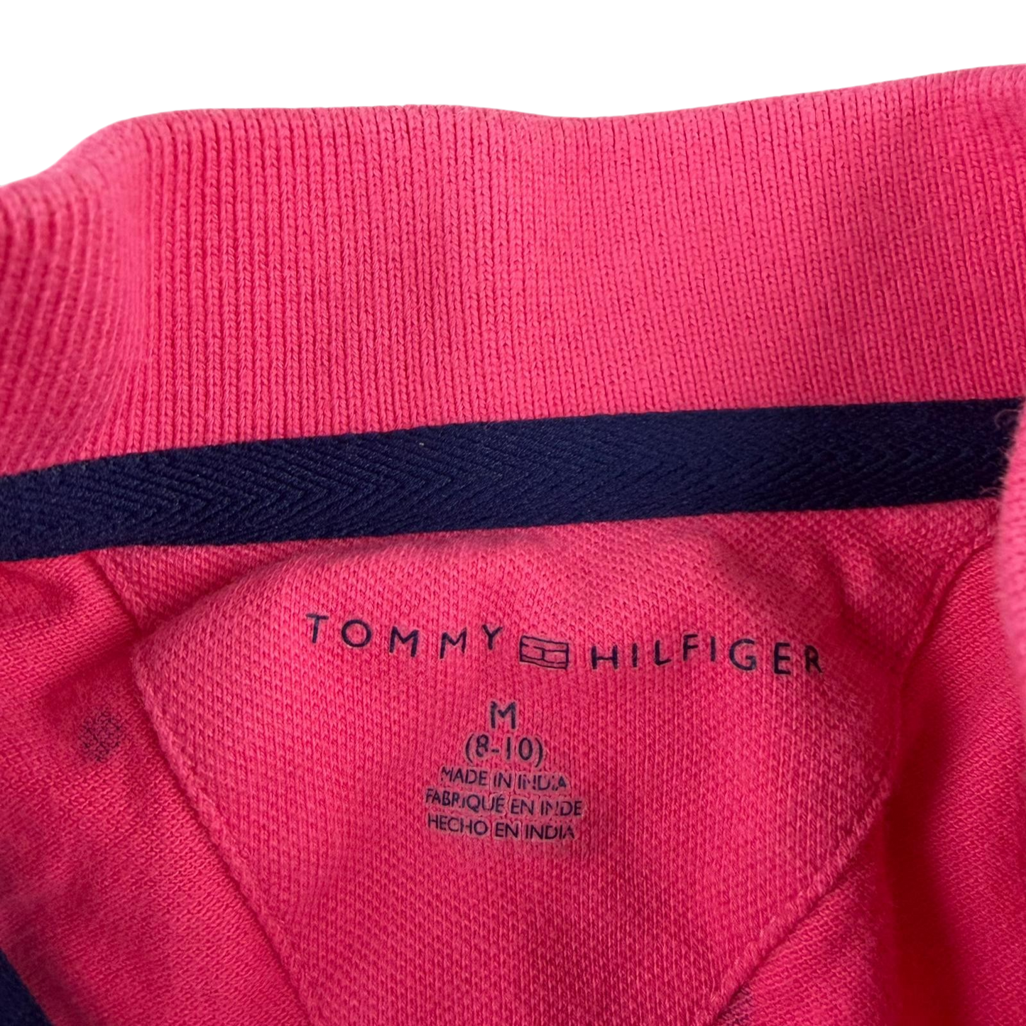 Tommy Hilfiger 8-10 years pink polo shirt