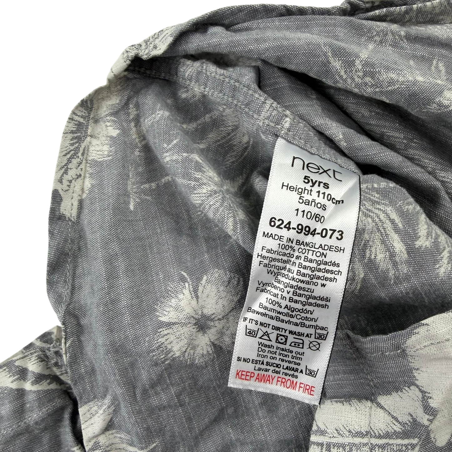 Next 5 years grey shirt