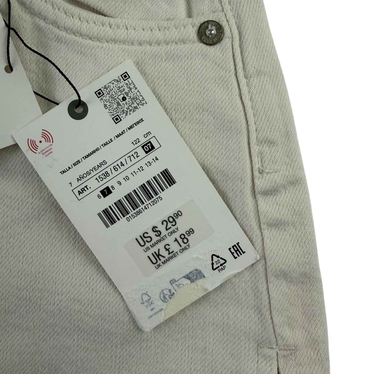 Preloved Zara Skort for Kids