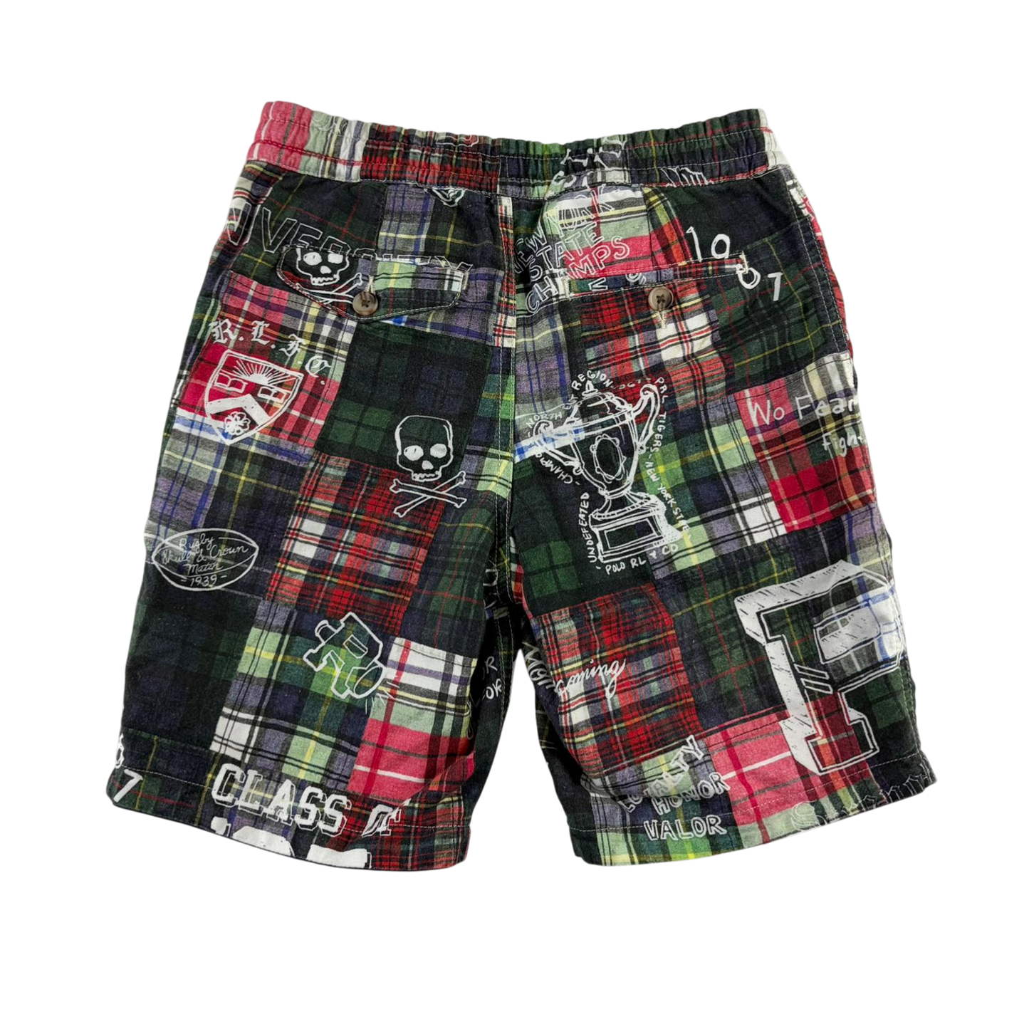 Ralph Lauren 8 years multicolour reversible shorts