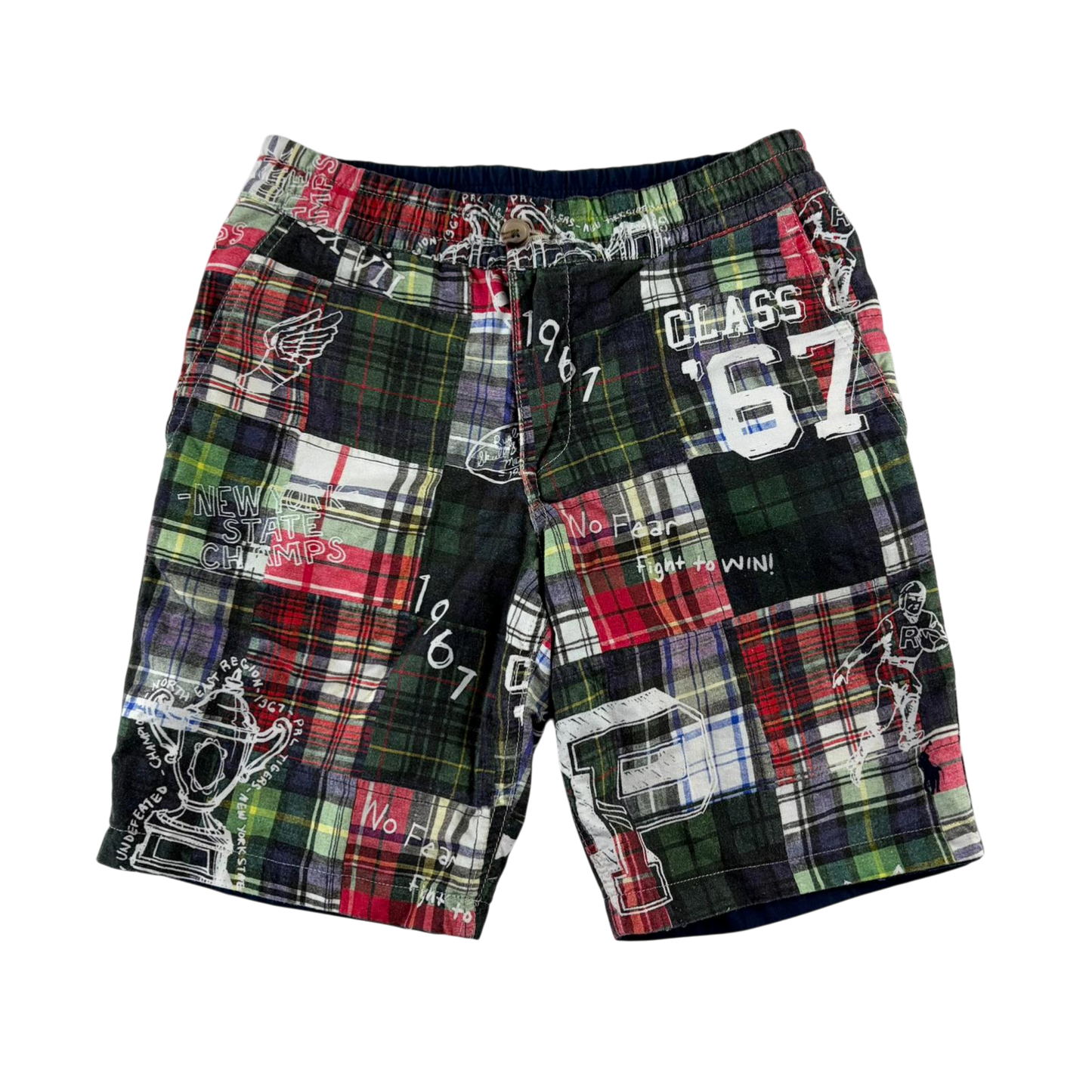 Ralph Lauren 8 years multicolour reversible shorts
