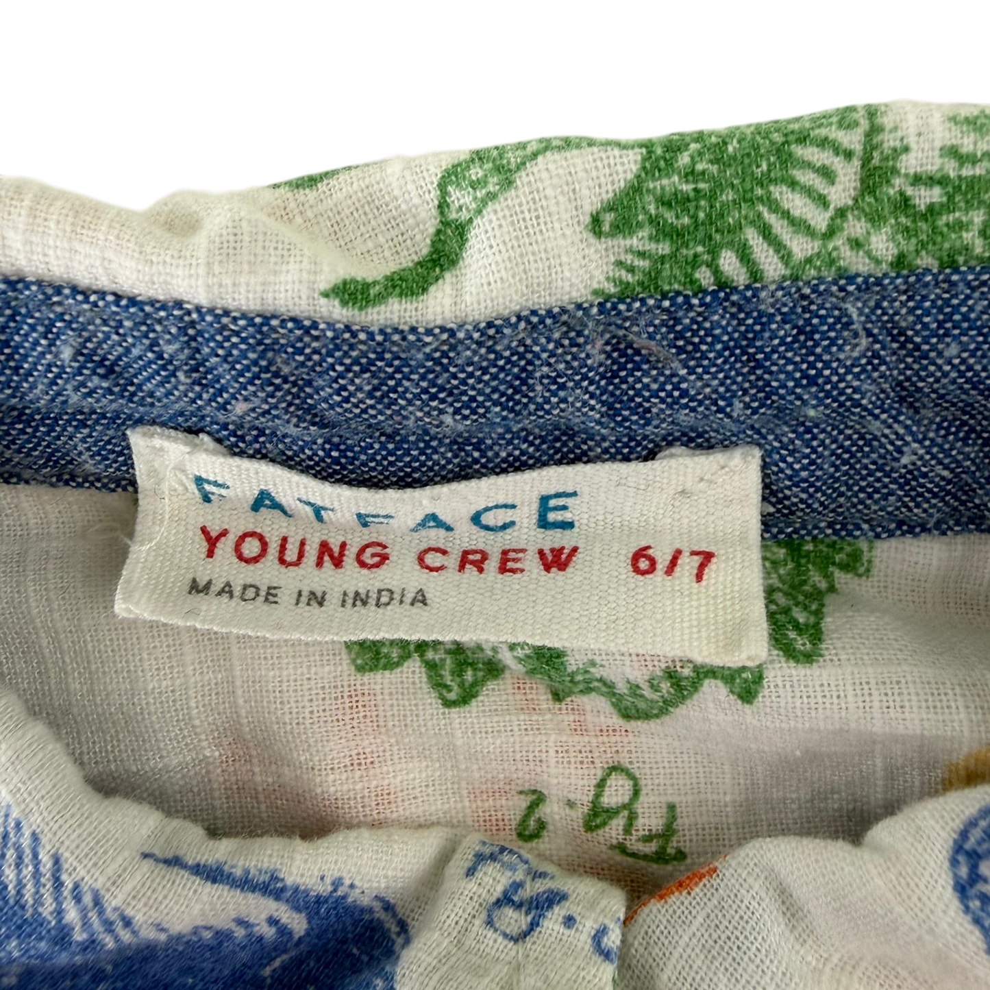 Fatface 6-7 years multicolour shirt