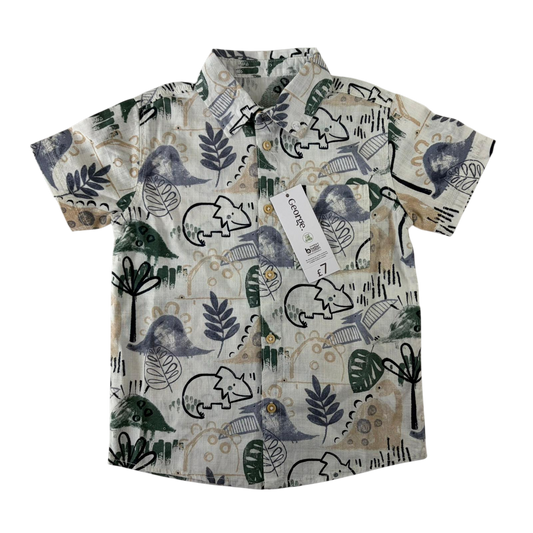 George 5-6 years beige shirt