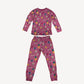 M&S Pyjama Set 8-9 Years Pink Animal Pattern Cotton