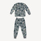 F&F Pyjama Set 5-6 Years Grey Snowman Pattern