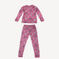 M&S Pyjama Set 9-10 Years Pink Dog Pattern Cotton