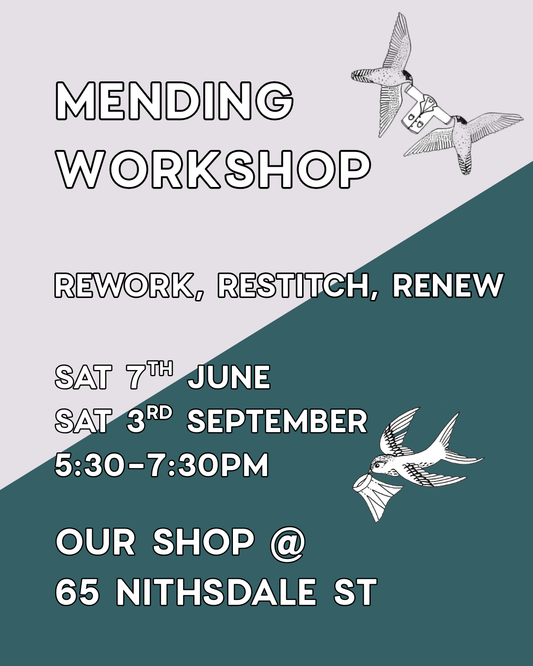 Mending Workshop - Rework, Restitch, Renew