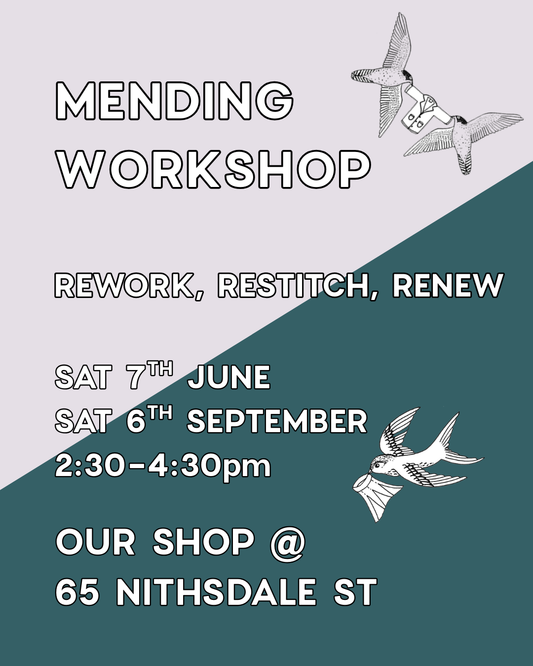 Mending Workshop - Rework, Restitch, Renew