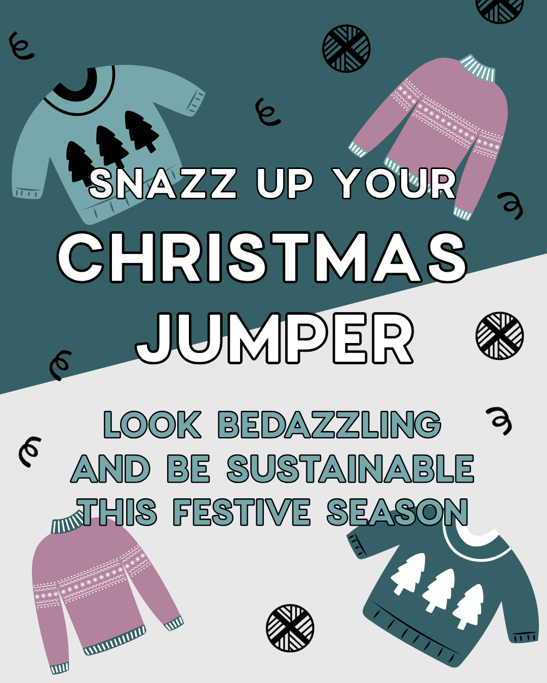 Snazz Up Your Christmas Jumper Workshop Graphic