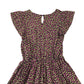 Bluezoo Dress Age 11 Pink and Green Floral Print Pattern