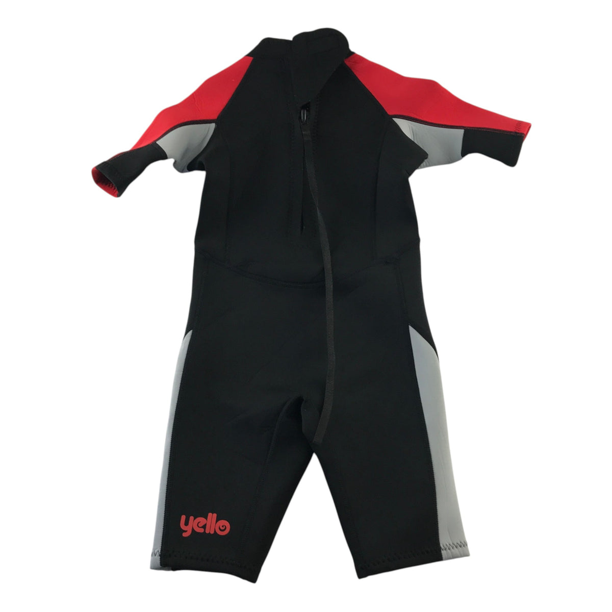 Yello adult size XS black and red wetsuit polyester neoprene