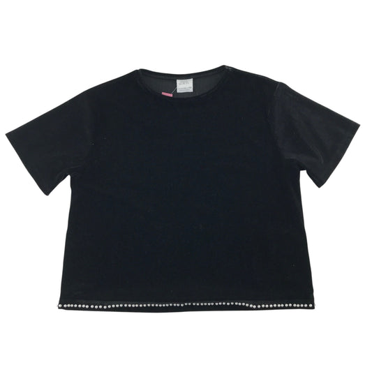 Zara 11-12 years black top polyester elastane