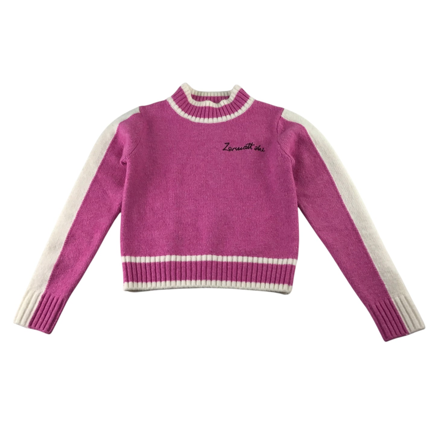 Zara 11-12 years pink fluffy jumper polyester acrylic wool