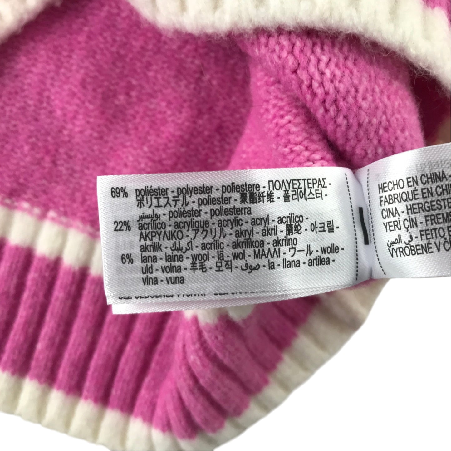 Zara 11-12 years pink fluffy jumper polyester acrylic wool