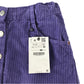Zara 11-12 years purple corduroy skirt cotton