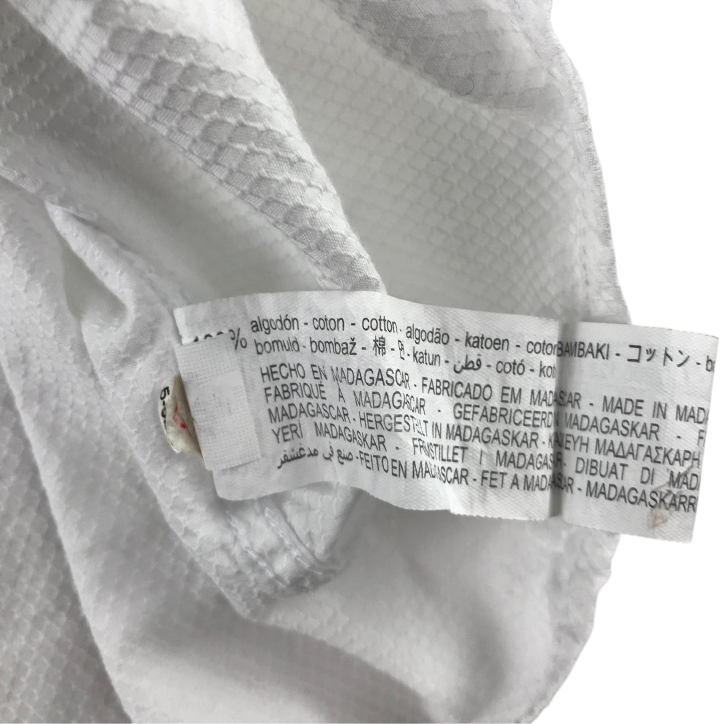 Zara 11-12 years white granddad collar shirt cotton