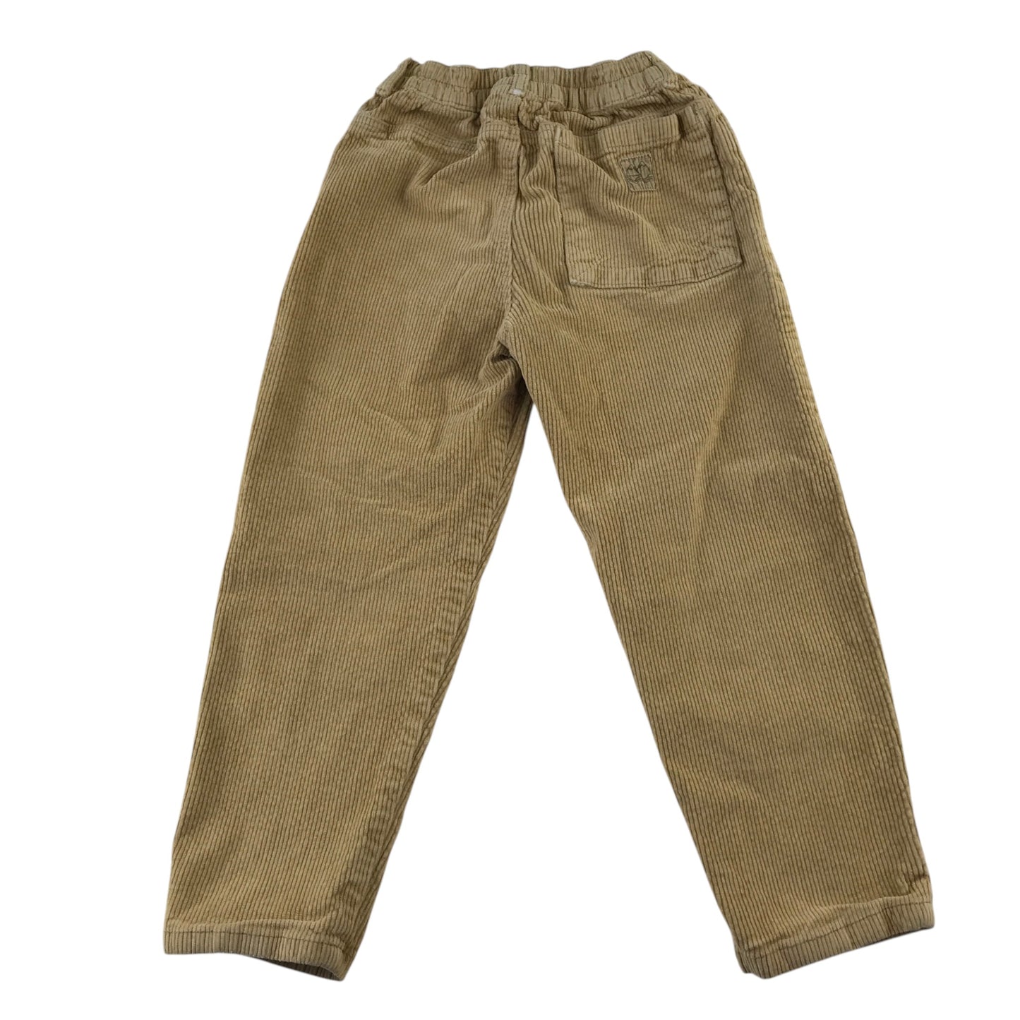 Zara 5-6 years brown corduroy trousers cotton polyester