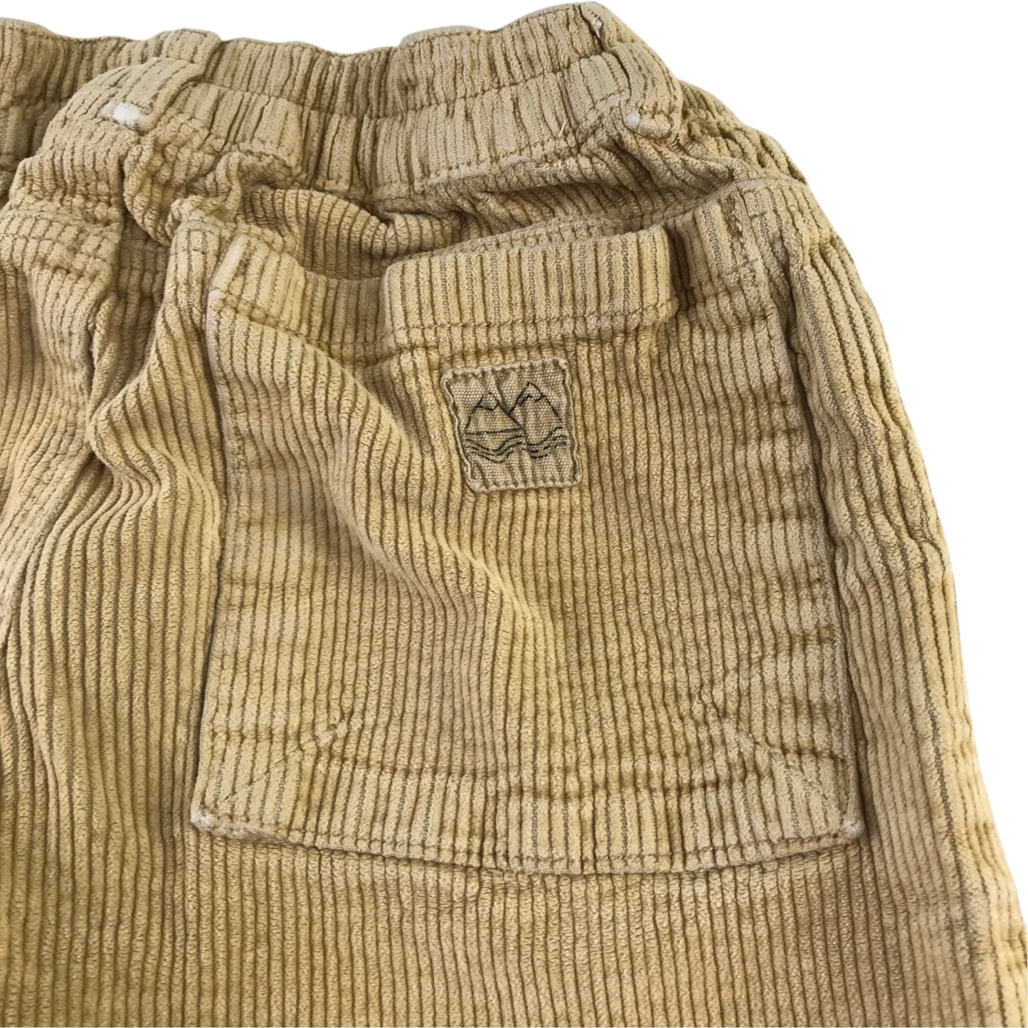 Zara 5-6 years brown corduroy trousers cotton polyester
