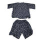 Zara 5-6 years dark blue pyjama set cotton viscose