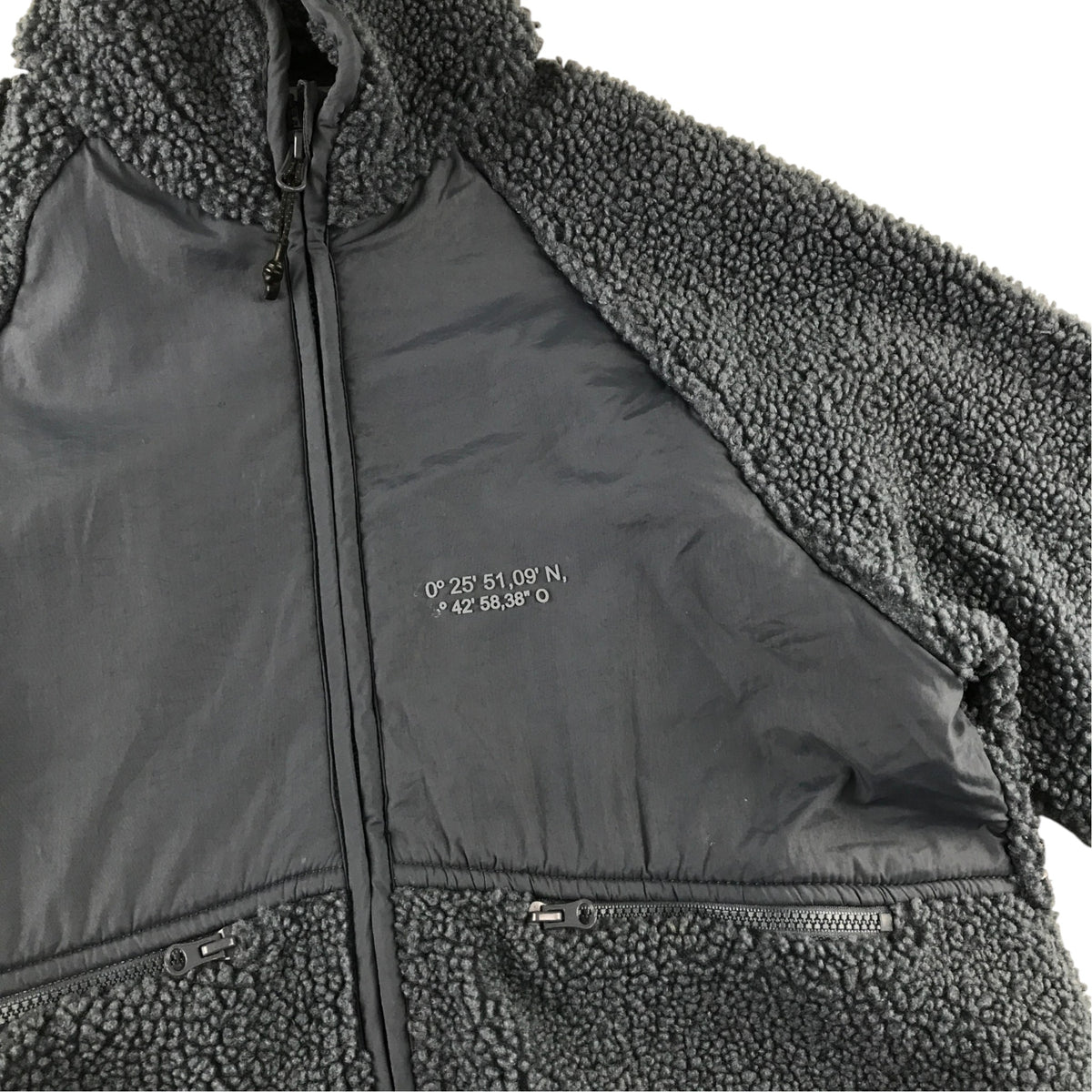 Zara 8-9 years dark grey fleece polyester