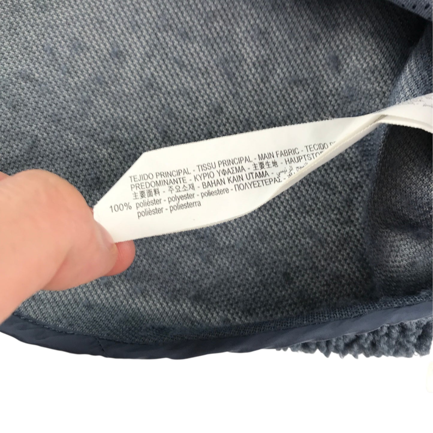 Zara 8-9 years dark grey fleece polyester