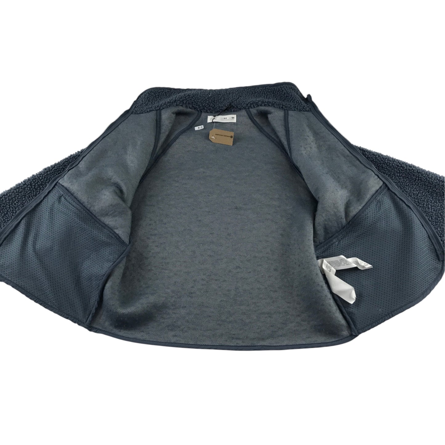 Zara 8-9 years dark grey fleece polyester