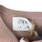 Zara 8-9 years light pink jumper