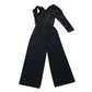 Zara 7-8 years black occasion jumpsuit sparkly velvet style polyester elastane polyamide