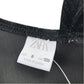 Zara 7-8 years black occasion jumpsuit sparkly velvet style polyester elastane polyamide