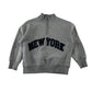 Zara 8-9 years grey sweater New York cotton polyester