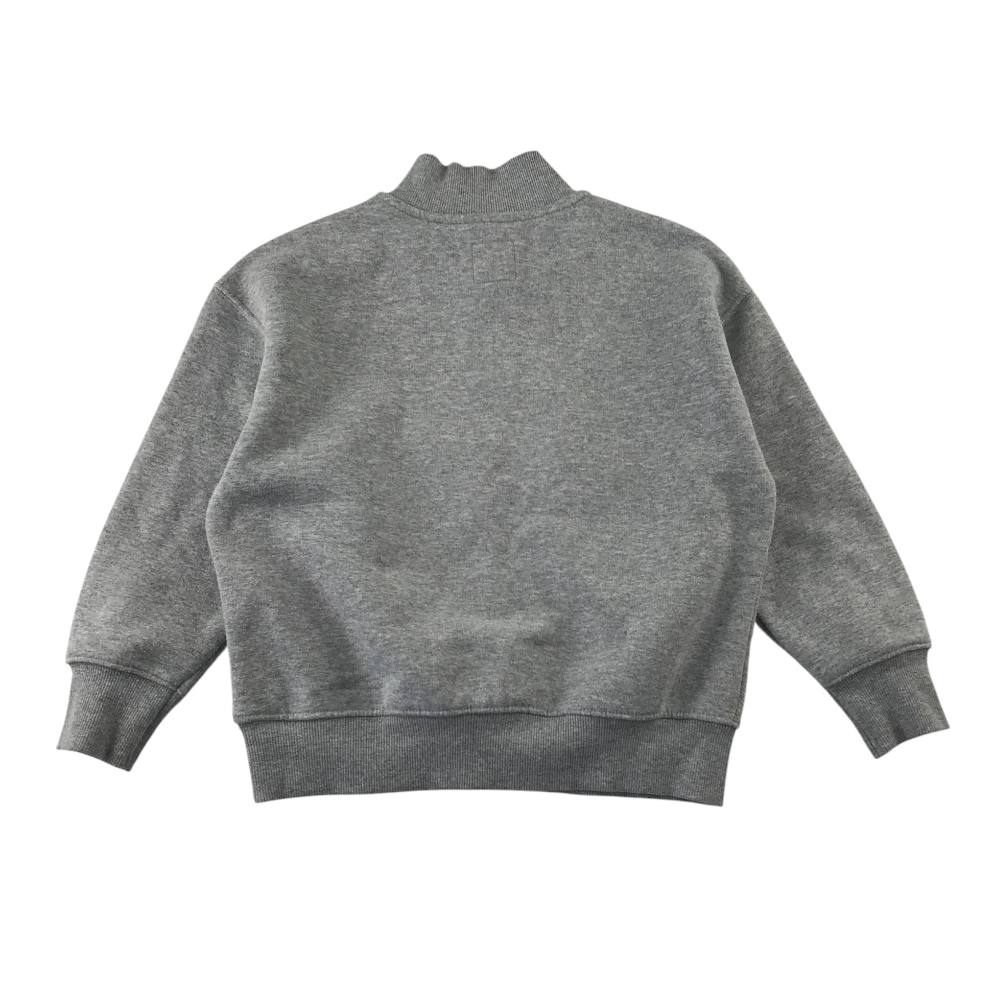 Zara 8-9 years grey sweater New York cotton polyester