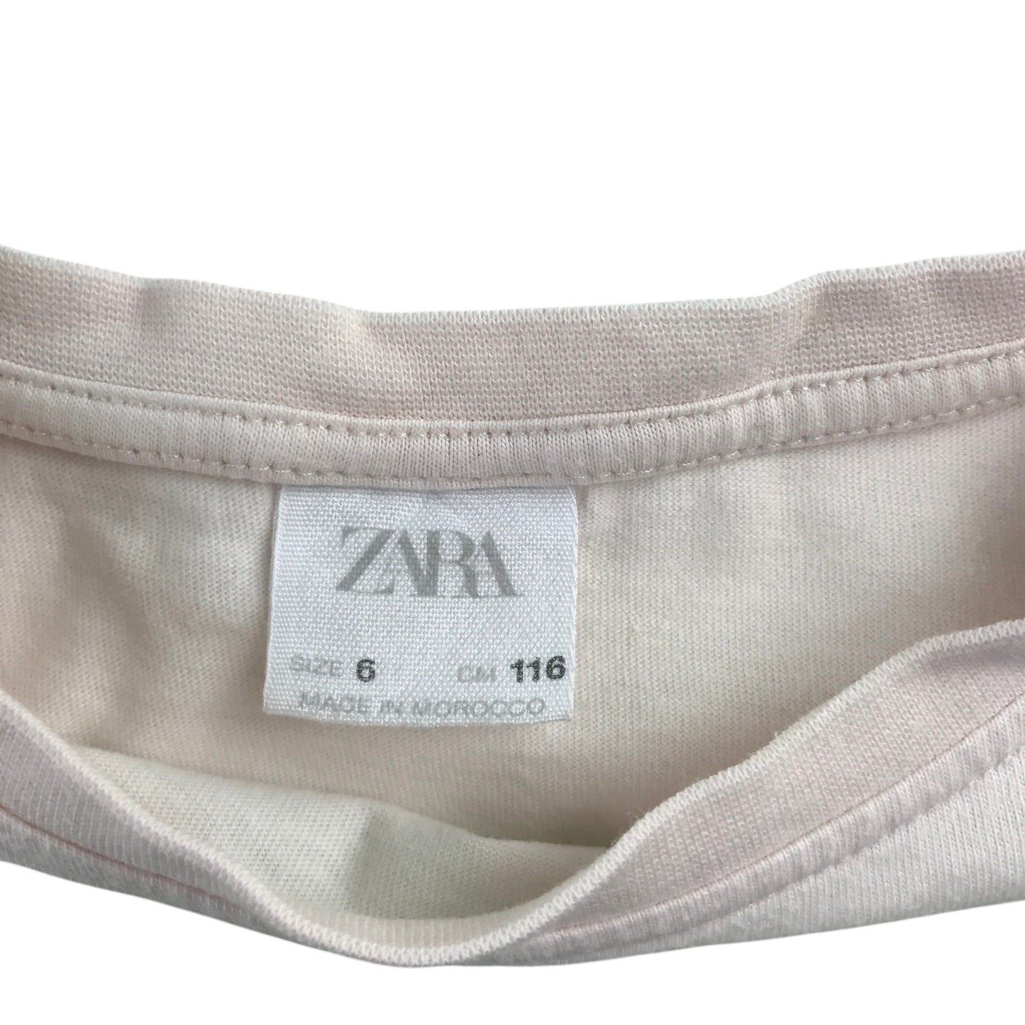Zara and Primark summer bundle 5-6 years white t-shirt and grey shorts cotton polyester