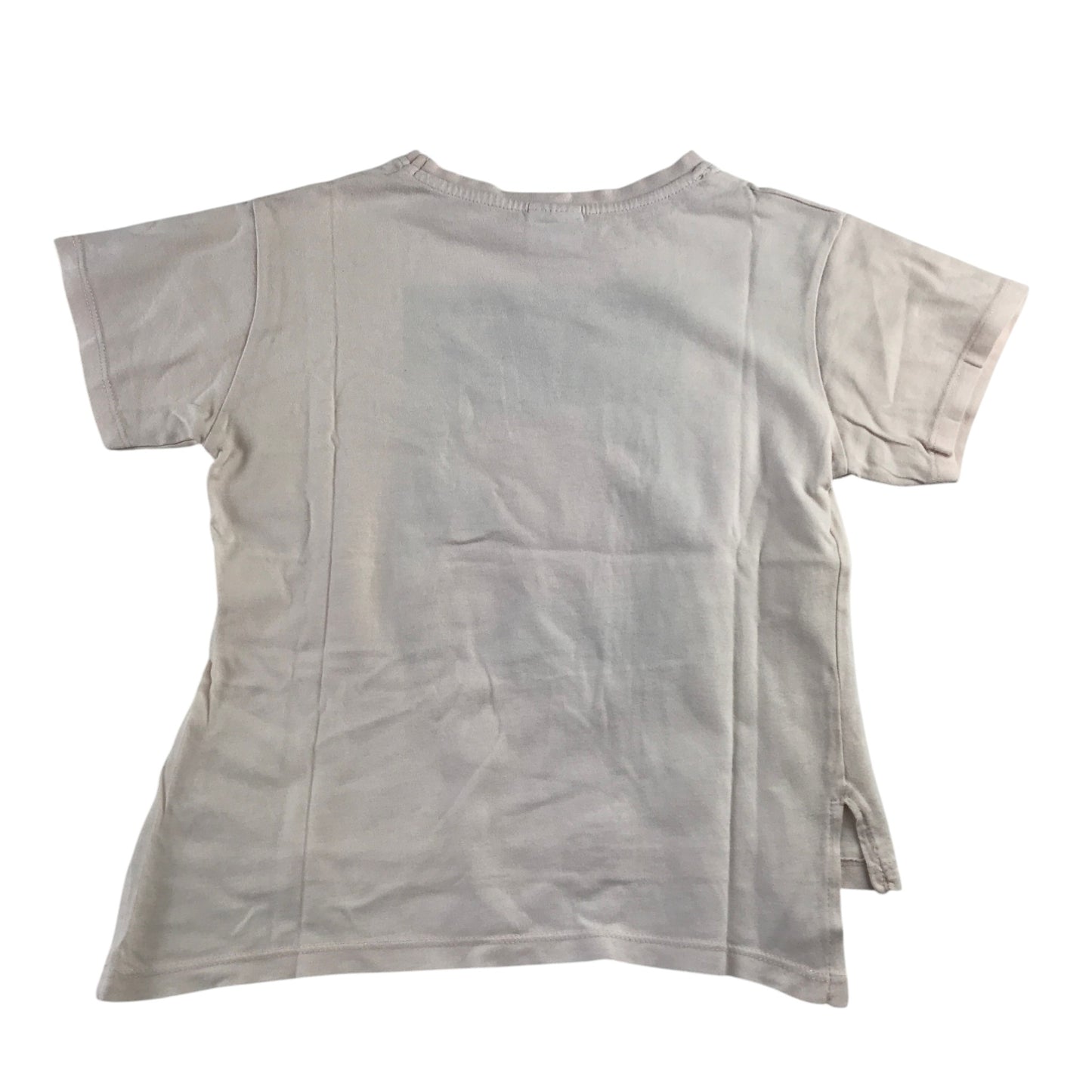 Zara and Primark summer bundle 5-6 years white t-shirt and grey shorts cotton polyester