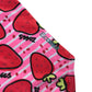 Zoggs swimsuit 4-5 years pink and red strawberries one piece cossie