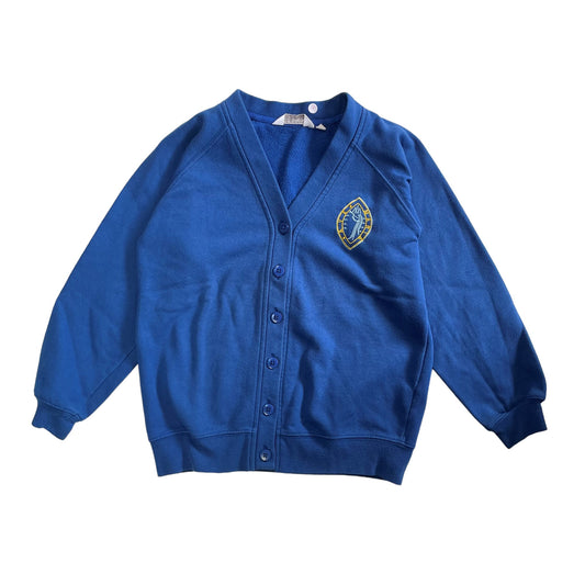 *Our Lady of the Annunciation Primary blue jersey cardigan