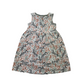 Tu White Floral Zebra Cotton Dress Age 6