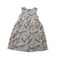 Tu White Floral Zebra Cotton Dress Age 6