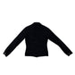 &et UK 6 black denim style jacket cotton elastane