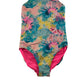 Next swimsuit 12 years multicolour tie dye print one piece cossie