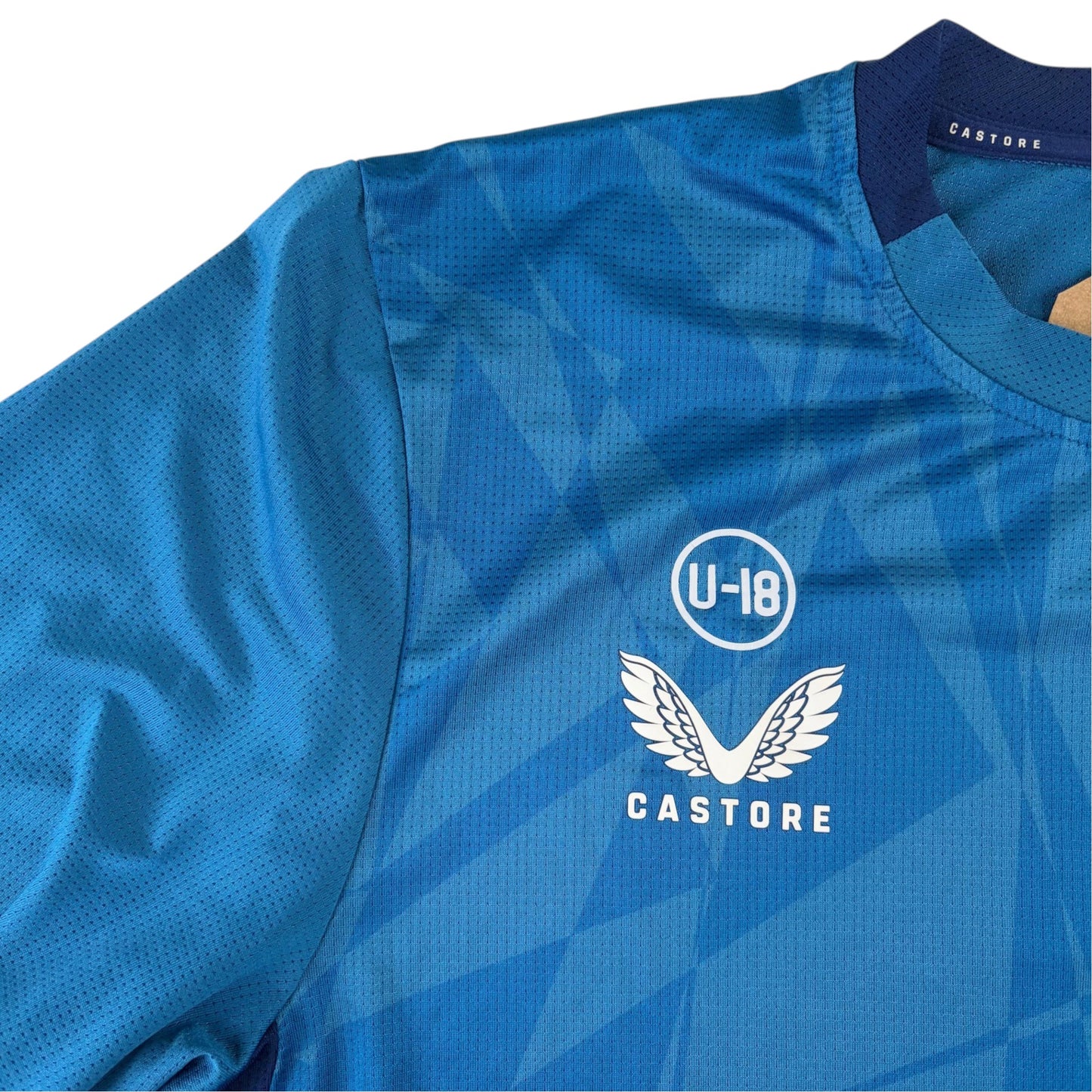 Castore Rangers FC Women's blue players training short sleeve top