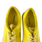 Pangaia trainers shoe size UK 5 yellow grape leather vegan