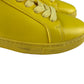 Pangaia trainers shoe size UK 5 yellow grape leather vegan
