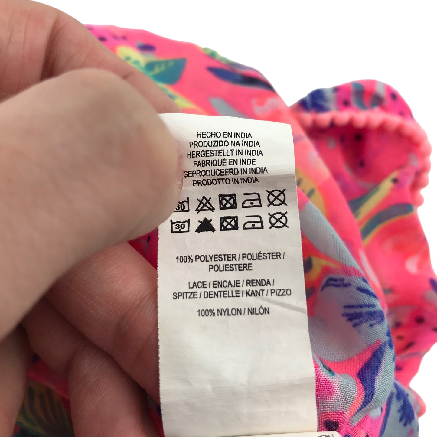 Primark kaftan 9-10 years pink floral summery blouse