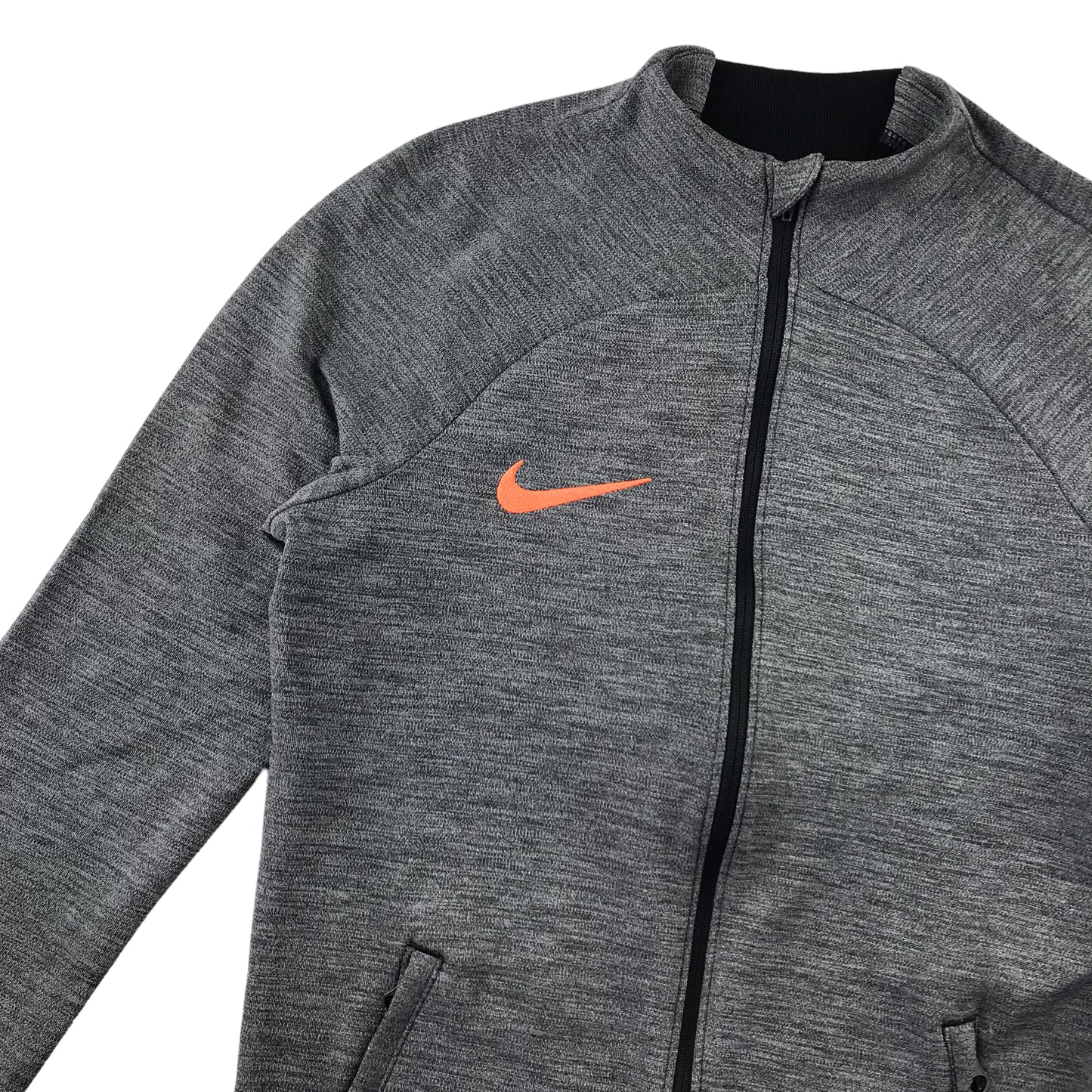 Nike sport sweatshirt 8-9 years grey full zipper sporty top