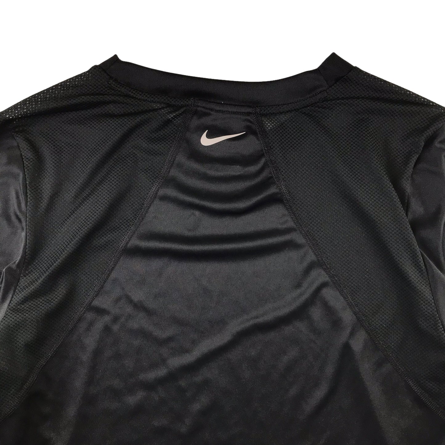 Nike sport top adult size S black long sleeve running t-shirt