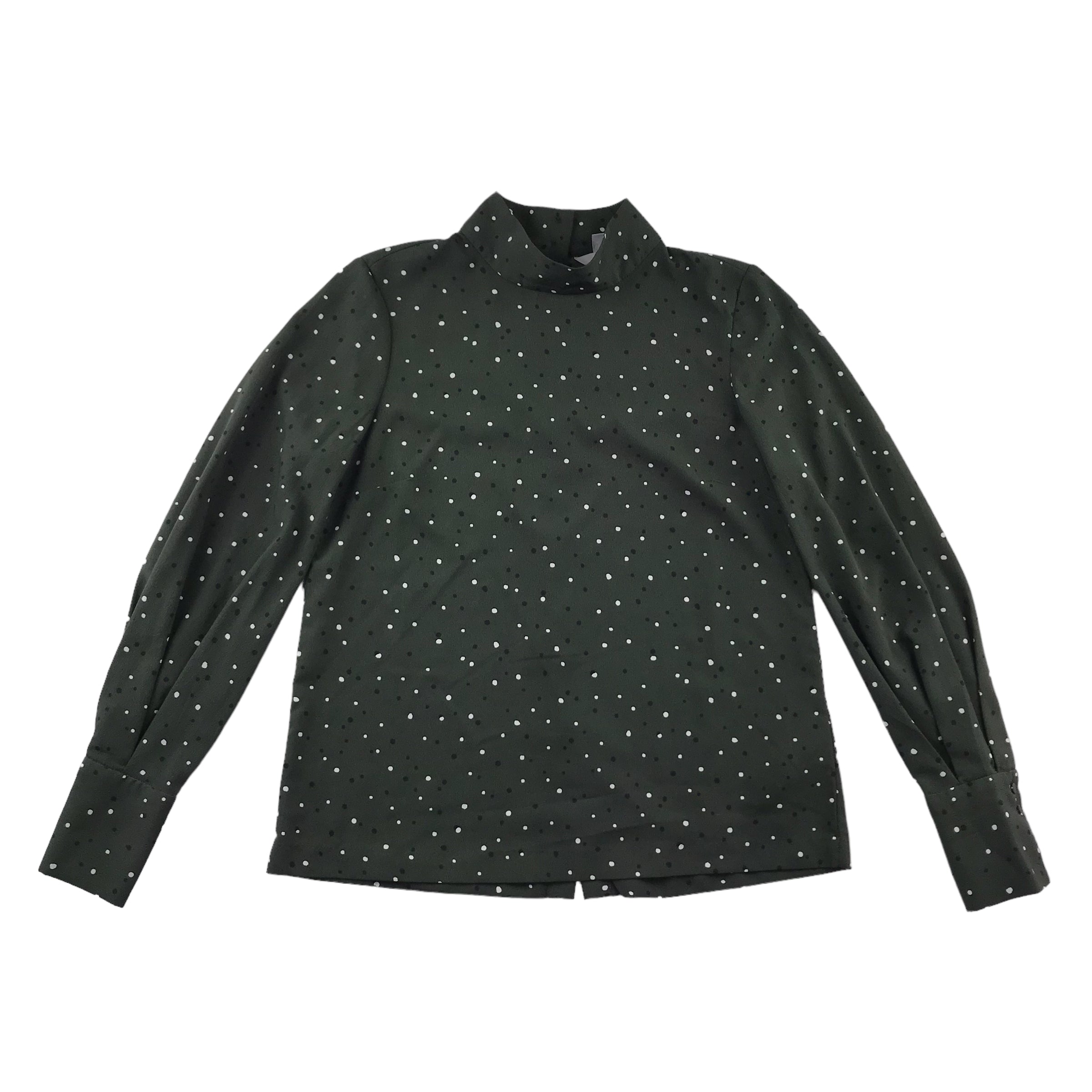 H&m polka dot blouse best sale