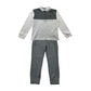 Nutmeg Polo Shirt and Trousers Set 5-6 years White and Grey Smart comfortable