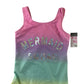 Primark swimsuit 11-12 years multicolour pastel mermaid squad one piece cossie