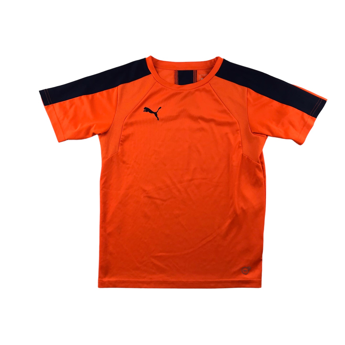 Puma sport top 11-12 years bright orange short sleeve sporty t-shirt