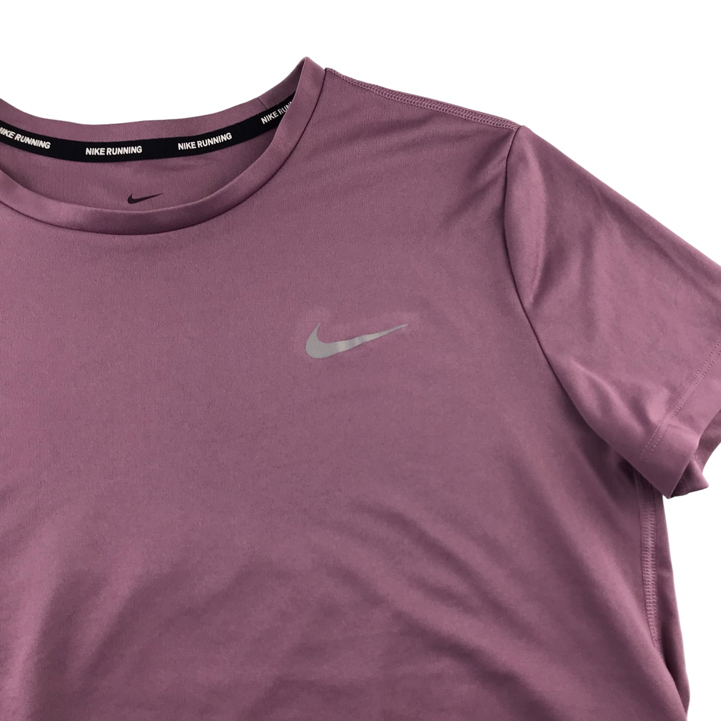 Nike sport top women size M mauve short sleeve running t-shirt